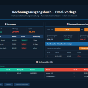 Rechnungsausgangsbuch