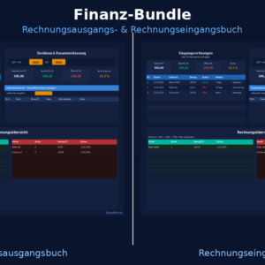 Finanz-Bundle – Rechnungsausgangs- & Rechnungseingangsbuch